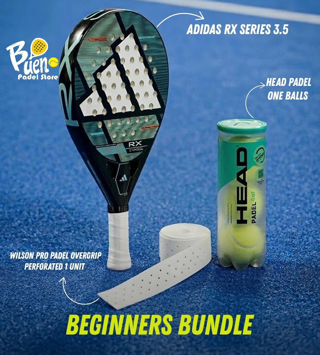 RX Starter Bundle — Adidas RX 3.5 + Grip + Balls
