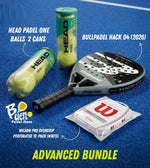 Hack 04 Bundle — Bullpadel Hack 04 + Grips + Balls