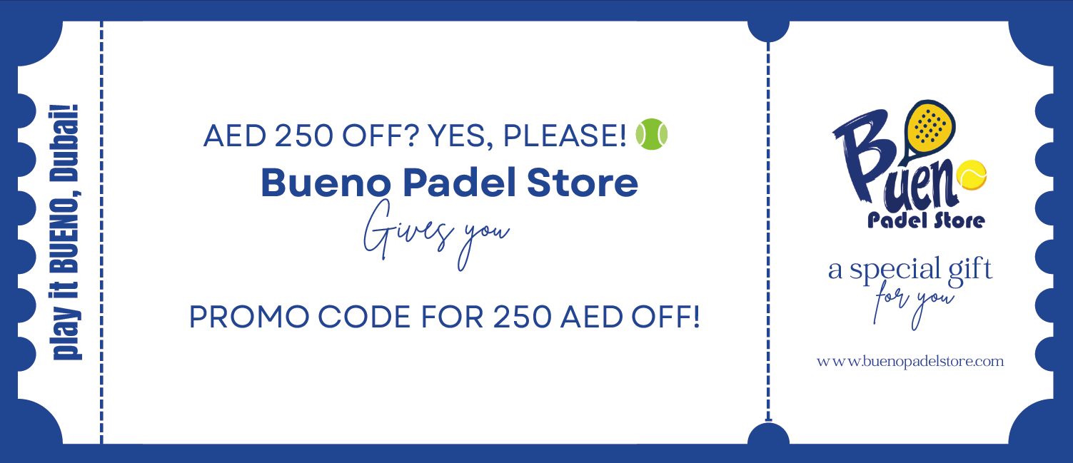 Bueno Padel Store 250 AED Voucher