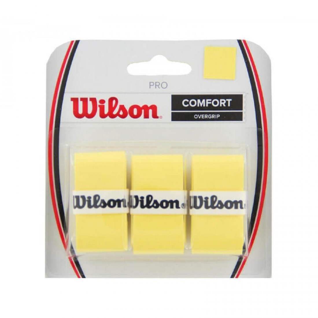 Wilson Pro Overgrip 3-Pack (Yellow)