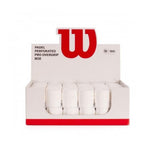 Wilson Pro Padel Overgrip Perforated Case White 60 Overgrips - Image 1