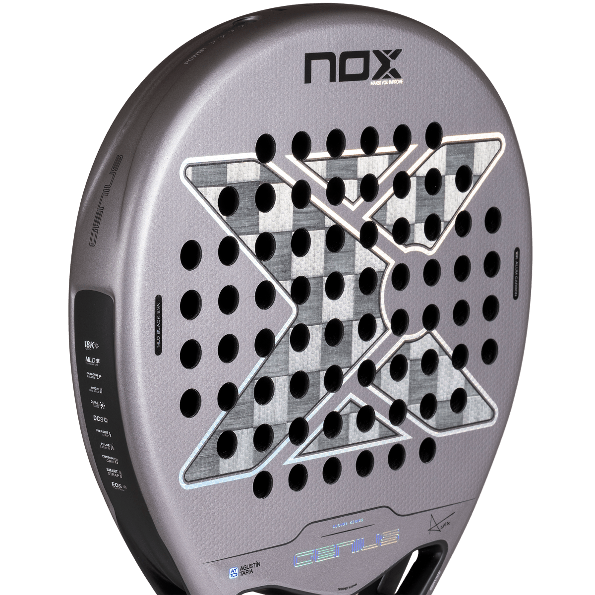 NOX AT10 Genius 18K Alum 2027 padel racket