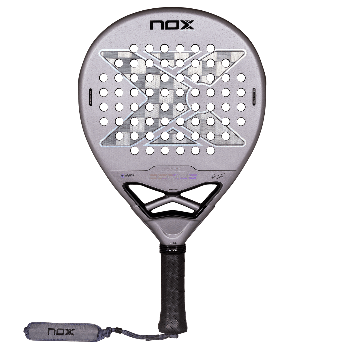 NOX AT10 Genius 18K Alum 2027 - Agustín Tapia Signature Padel Racket