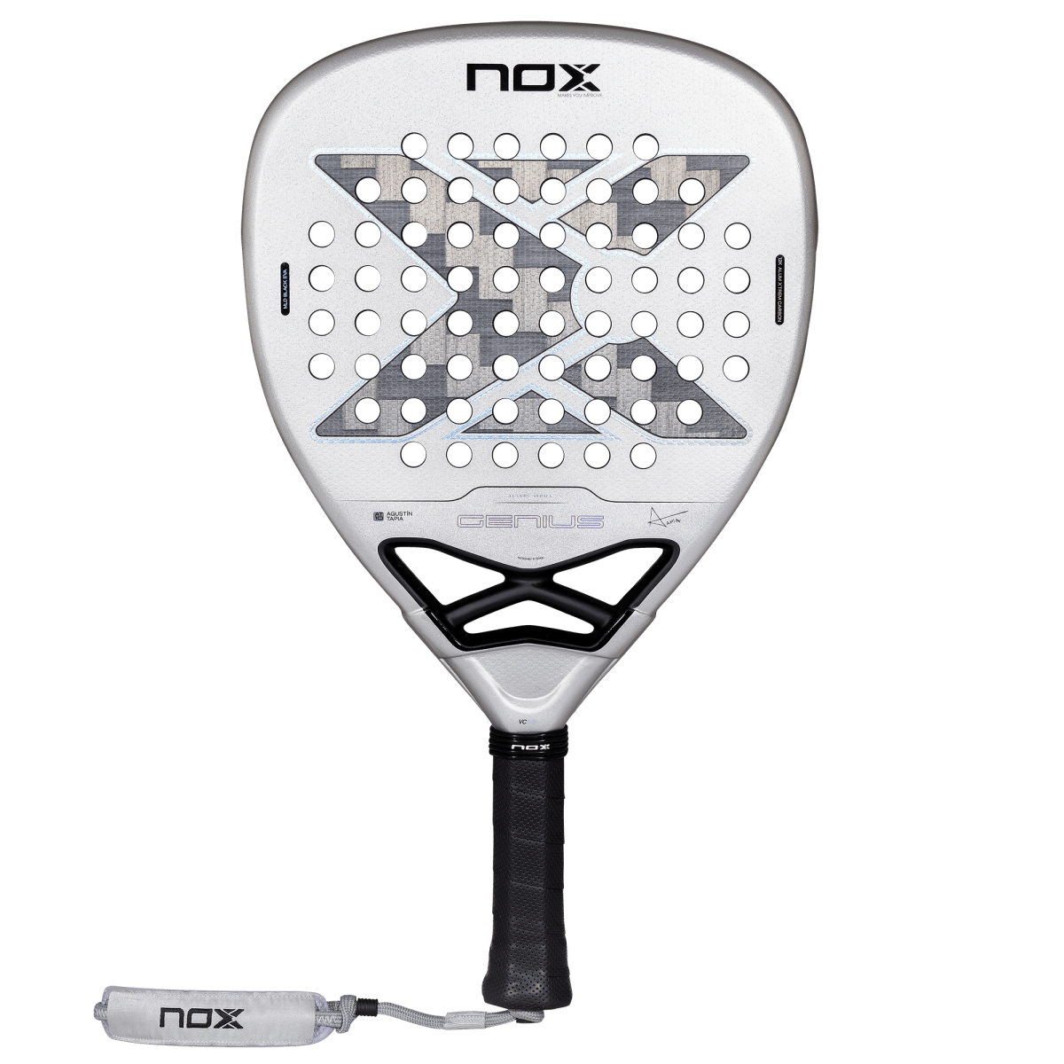 NOX AT10 Genius Attack 12K Alum Xtrem 2027 - Agustín Tapia Attack Padel Racket