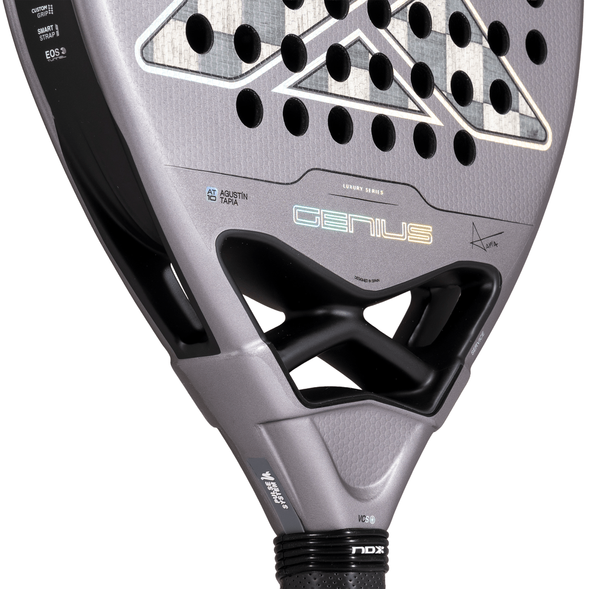 NOX AT10 Genius Attack 18K Alum 2027 padel racket