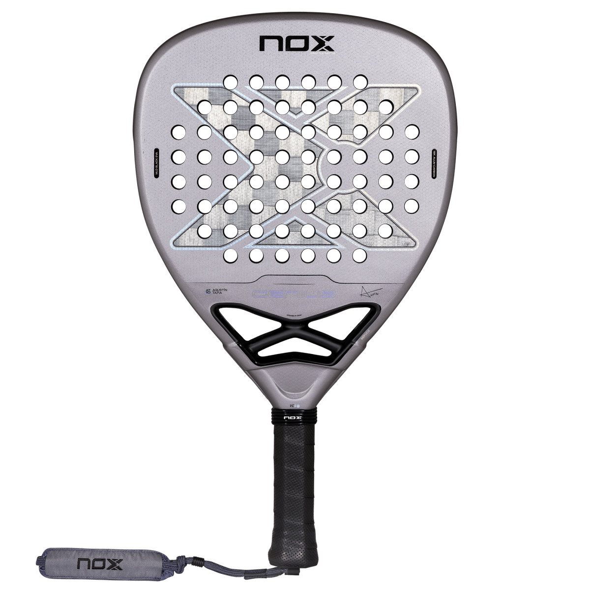 NOX AT10 Genius Attack 18K Alum 2027 - Agustín Tapia Attack Padel Racket