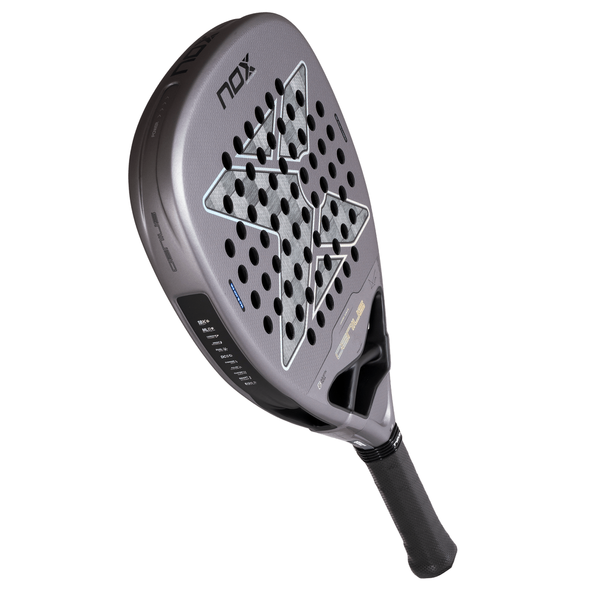 NOX AT10 Genius Attack 18K Alum 2027 padel racket