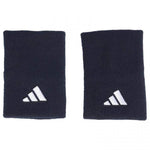 Adidas Dark Blue White Long Wristbands 2 Units - Image 1