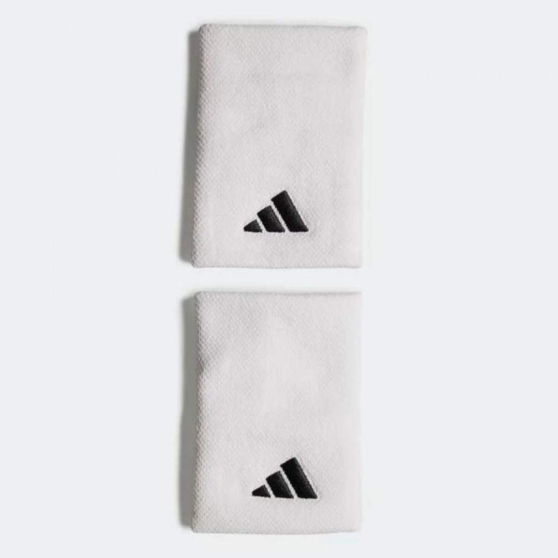 Adidas White Long Wristbands 2 Units - Image 1