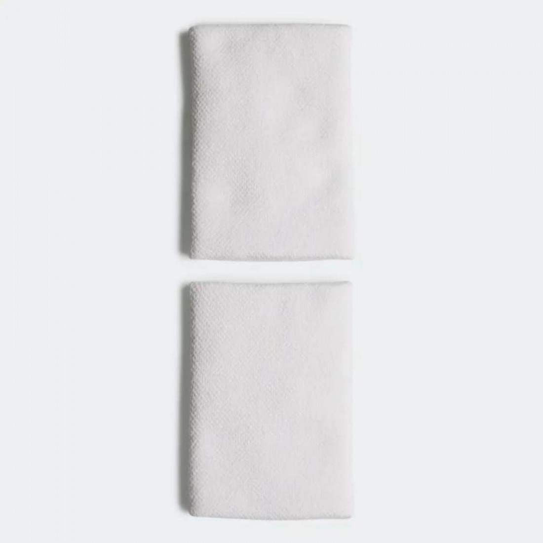 Adidas White Long Wristbands 2 Units - Image 2