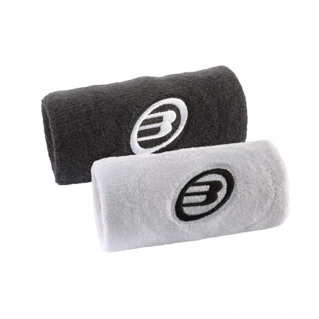 Bullpadel Black & White Wristbands 2 Units