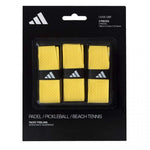 Adidas Tacky Feeling Overgrip 3-Pack (Yellow) - Image 1