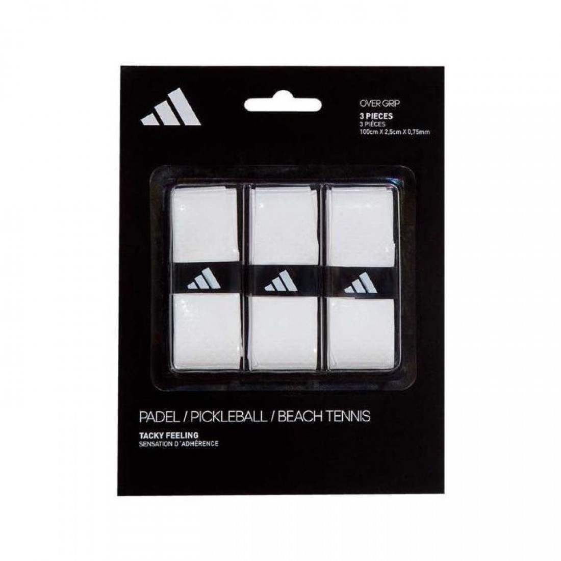 Adidas Tacky Feeling Overgrip 3-Pack (White)
