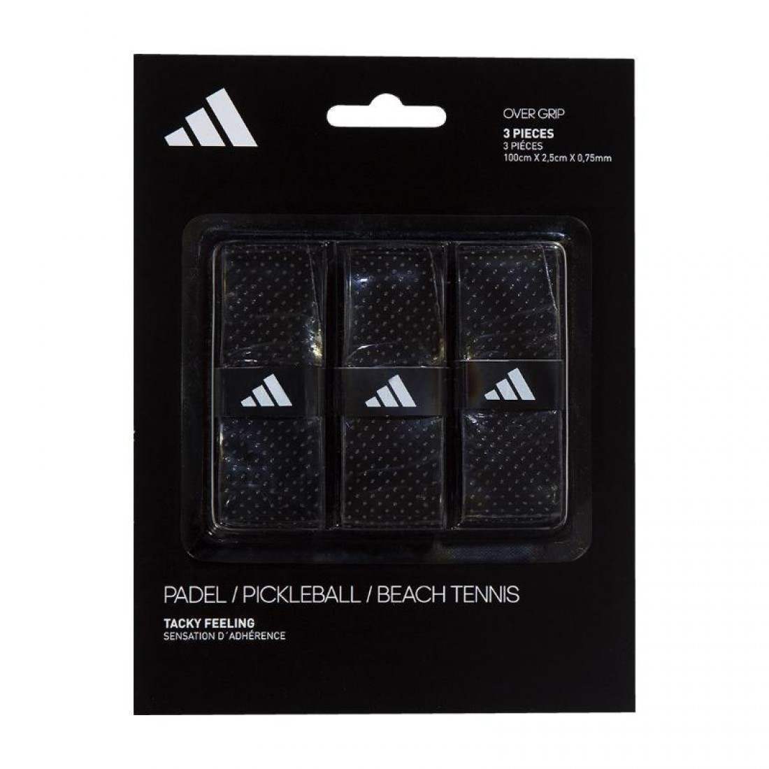 Adidas Tacky Feeling Overgrip 3-Pack (Black)