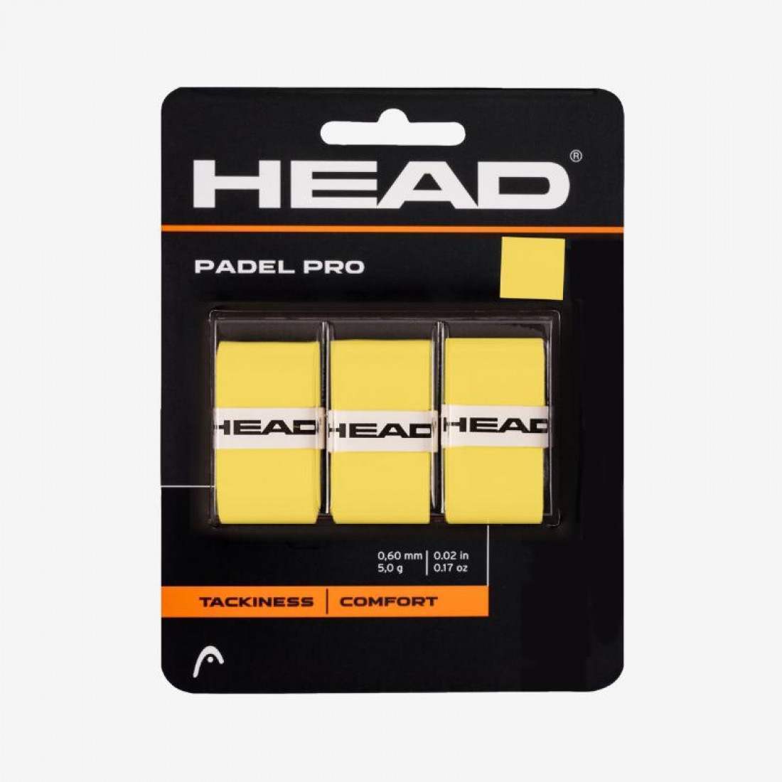 Head Padel Pro Overgrip (Yellow)