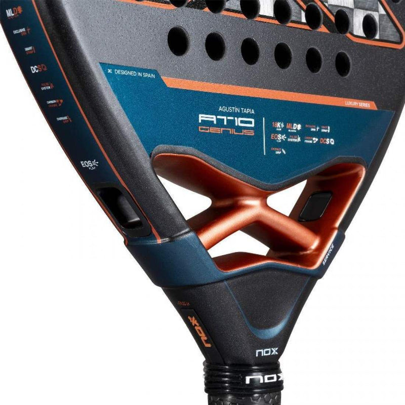 NOX NOX AT10 Genius Attack 18K Alum 2025 2025 padel racket