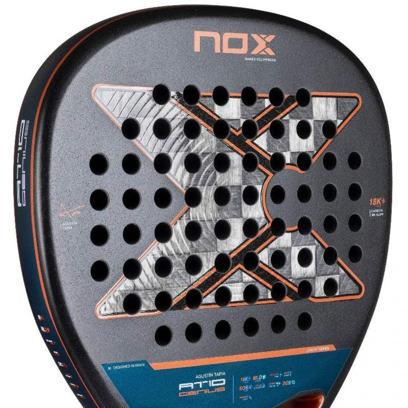 NOX NOX AT10 Genius Attack 18K Alum 2025 2025 padel racket
